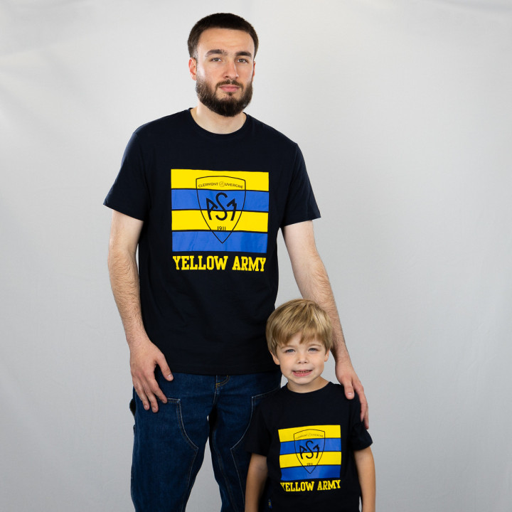 T-shirt enfant bandes ASM Clermont