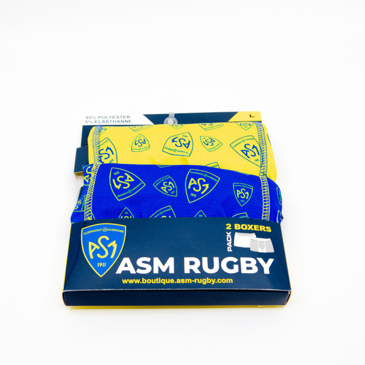 Lot de 2 boxers Logo ASM Clermont