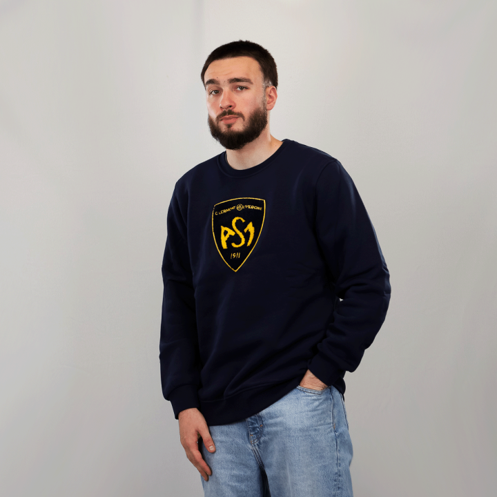 Sweat à col rond homme Logo Bouclette ASM Clermont