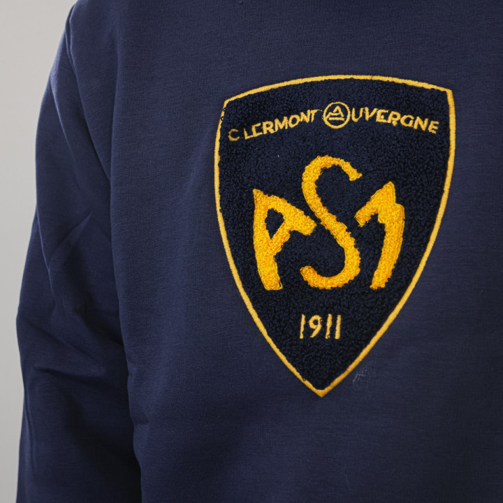 Sweat à col rond homme Logo Bouclette ASM Clermont