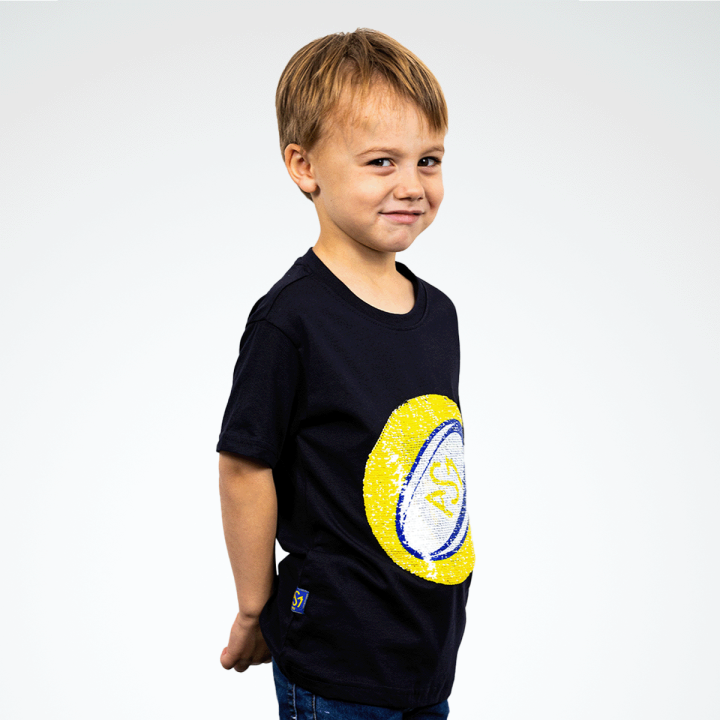 T-shirt enfant Sequins ASM Clermont