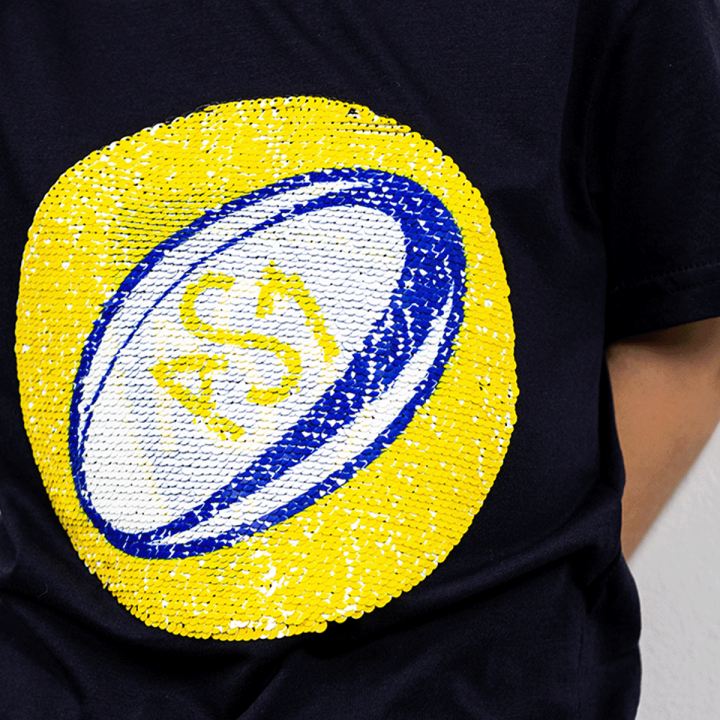 T-shirt enfant Sequins ASM Clermont