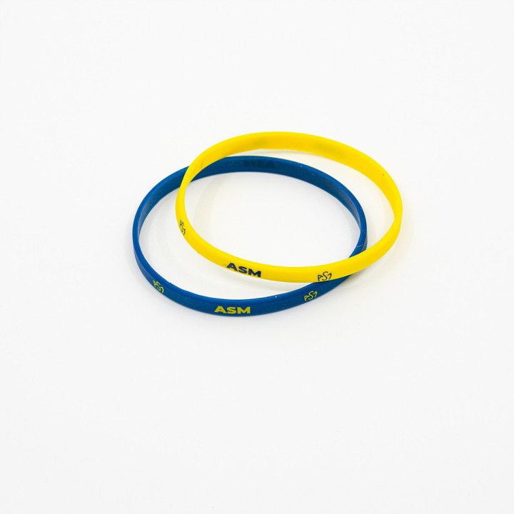 Bracelets silicones duo ASM Clermont