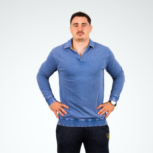 Polo Manches Longues Homme Pignon Bis