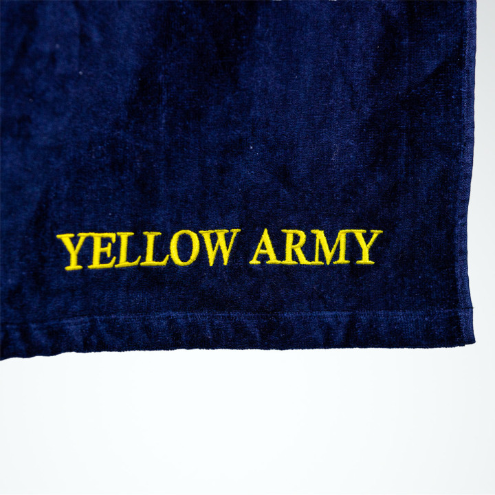 Serviette de bain Yellow Army