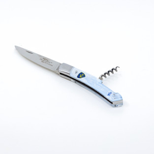 Couteau LE THIERS® avec un manche en résine et tire-bouchon