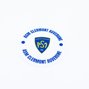 Autocollant rond ASM Clermont Auvergne