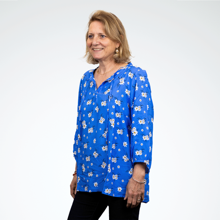 Chemisier femme fleuri