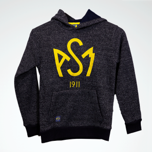 Sweat à capuche enfant Solid ASM Clermont
