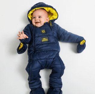 Combinaison bébé Mini jaunard