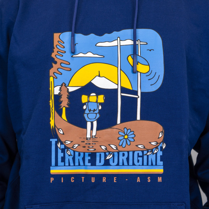 Sweat à capuche homme ASM x PICTURE