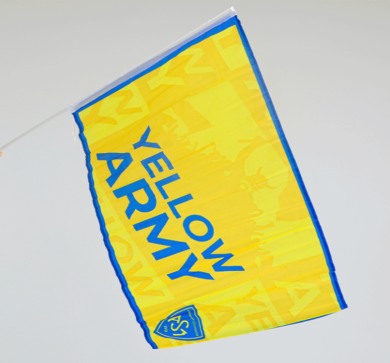 Drapeau Yellow Army ASM Clermont