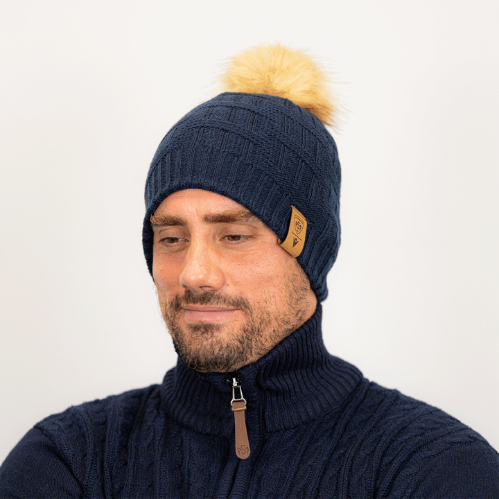 Bonnet Adulte Pompon Macron 2025/2026