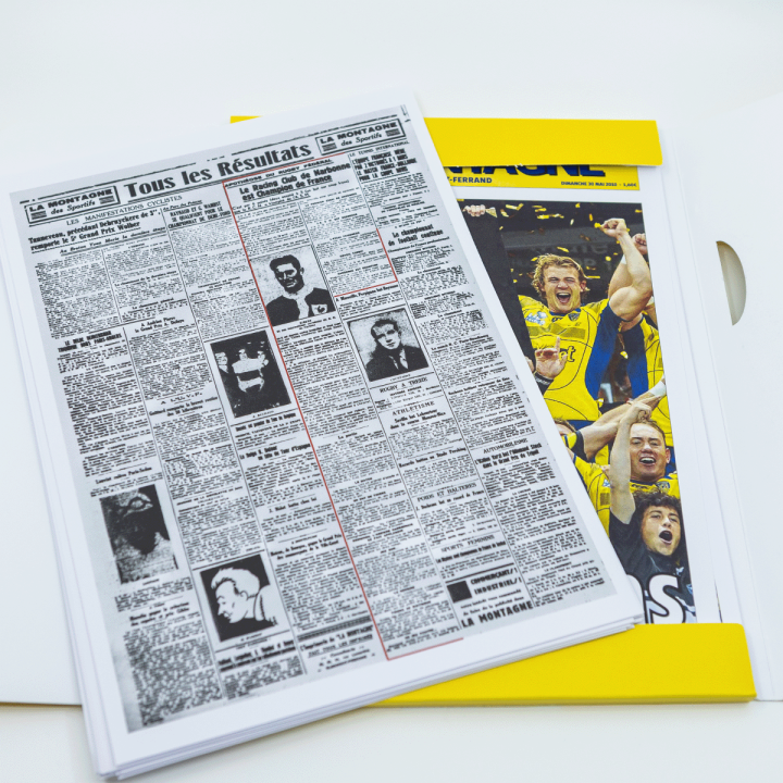 Coffret collector « L’ASM à la Une »