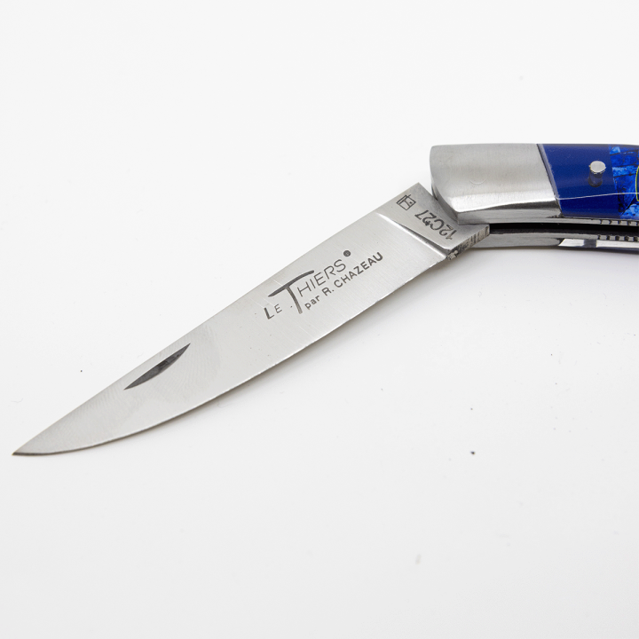 Couteau LE THIERS® avec un manche en résine et tire-bouchon