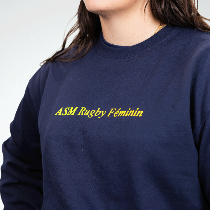 Sweat col rond Femme Rugby Féminin