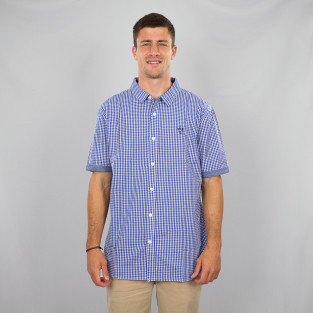 Chemise homme manches courtes Caporal logo brodé