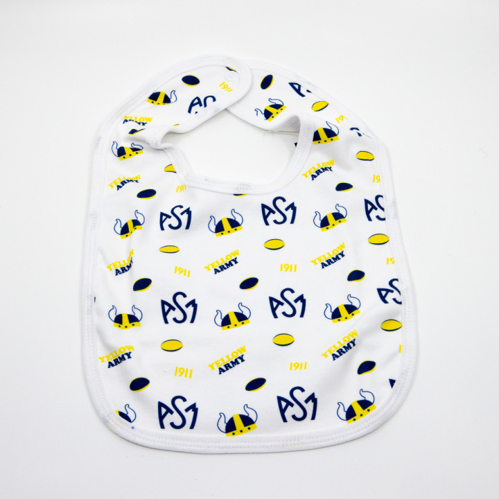 Bavoir bébé mini logos ASM Clermont