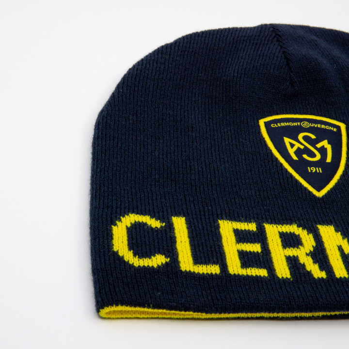 Bonnet adulte réversible ASM Clermont