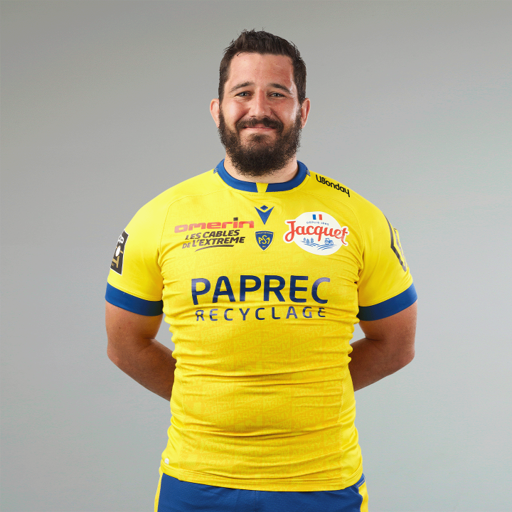 Maillot Replica domicile ASM Clermont 23/24 avec sponsors